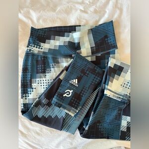 Peloton Adidas athletic leggings